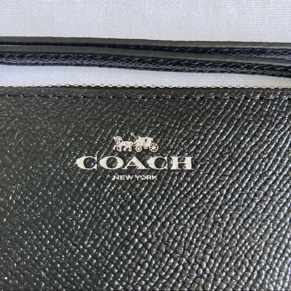 COACH Metallic Glitter Wristlet - Picture 7 of 9